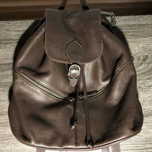 Longchamp Leather Backpack